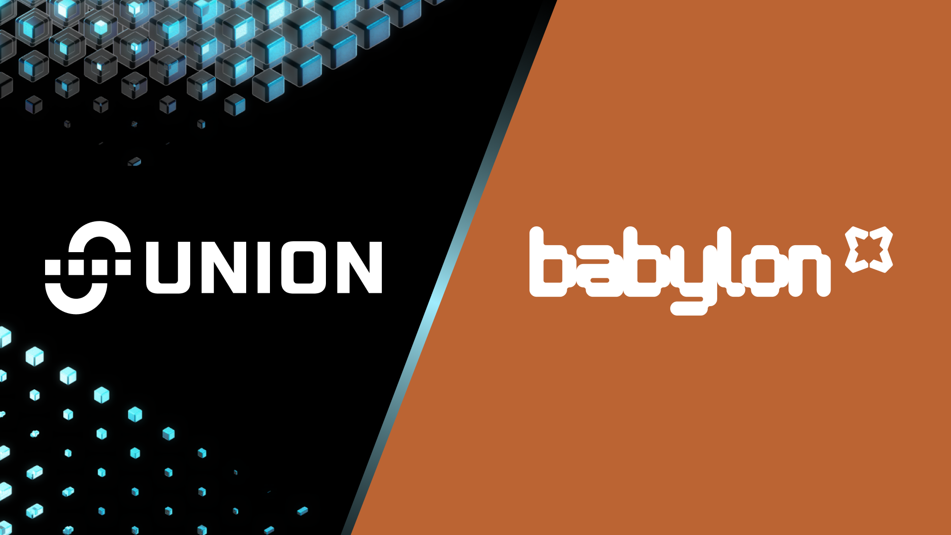 Logos for Union and Babylon.